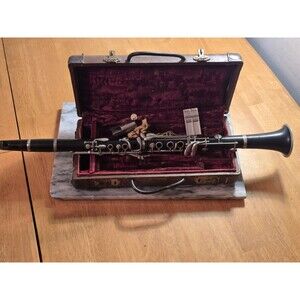 Vintage Pan American Conn Bb Clarinet #159668 + Selmer Paris Mouthpiece Case...